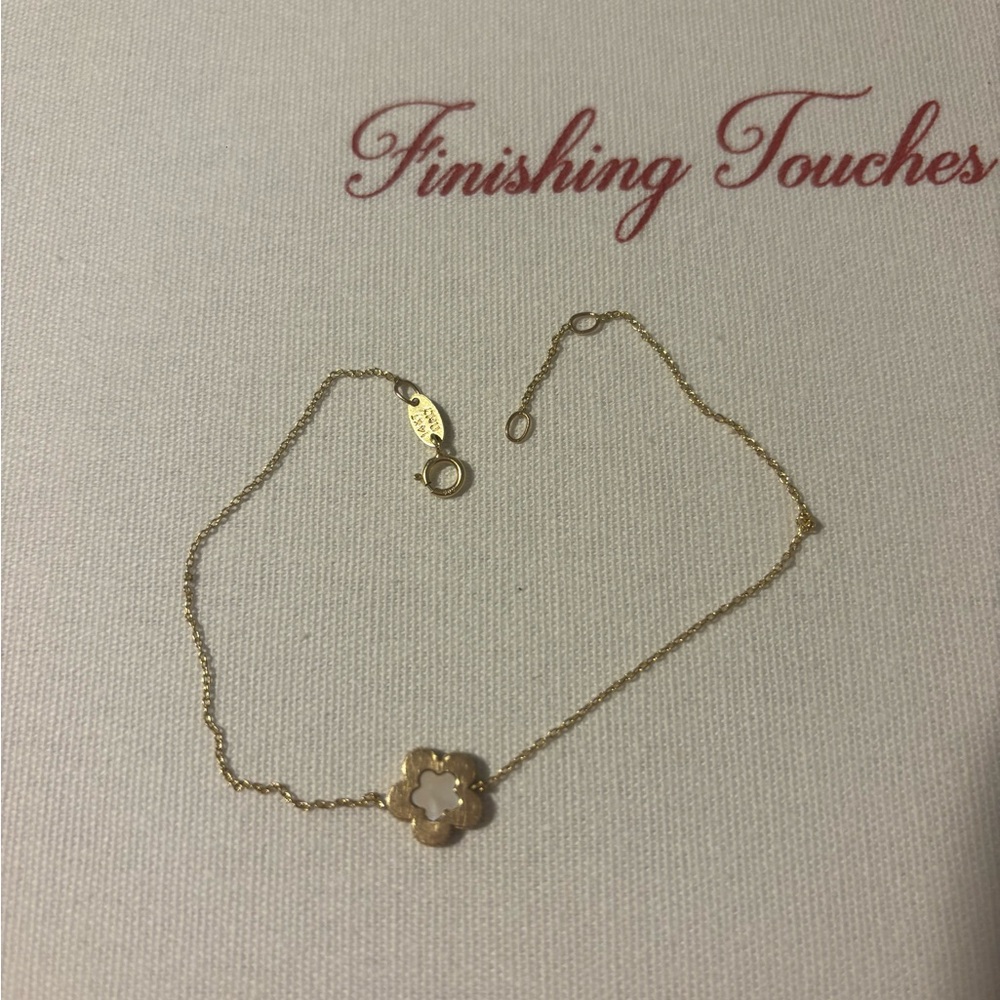 Gold Flower Bracelet